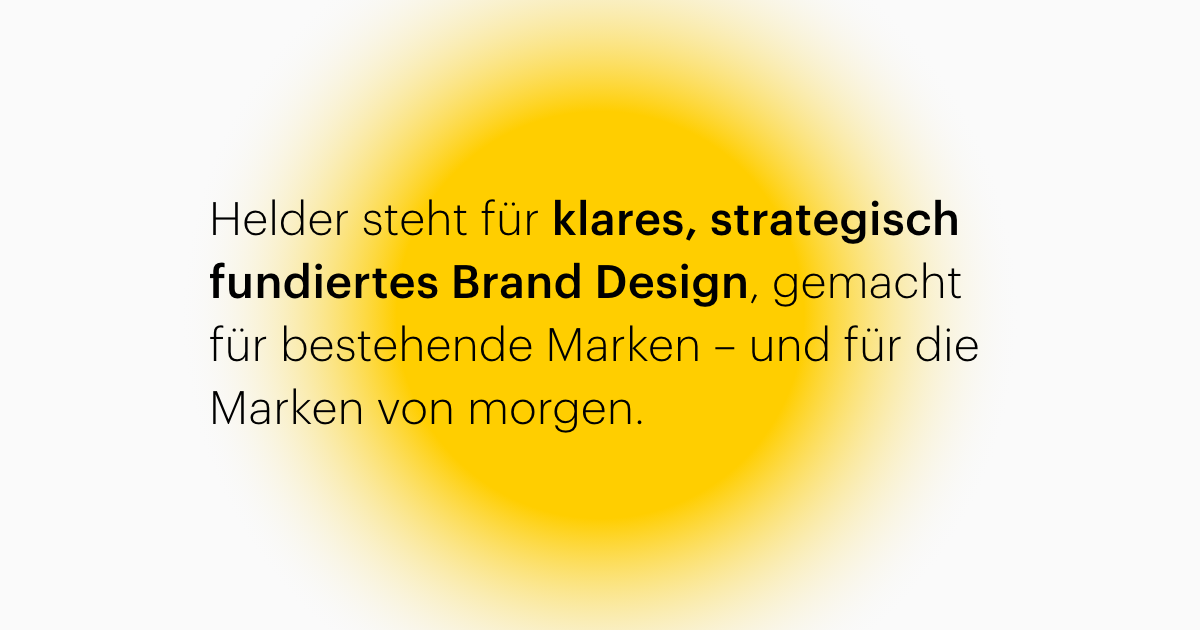 Helder Brand Design Logo